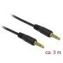Audiokabel DeLOCK 85698 3m 3,5mm zwart