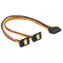 SATA-kabel DeLOCK 60159 0,3 m meerkleurig