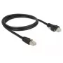 Netwerkkabel DeLOCK 85667 RJ-45 Cat6 1m zwart