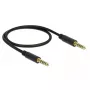 Audiokabel DeLOCK 85790 0,5 m 4,4 mm zwart