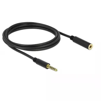 Audiokabel DeLOCK 85797 2m 4,4 mm zwart