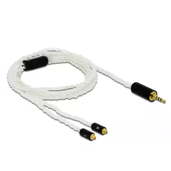 Audiokabel DeLOCK 85848 1,2 m 2,5 mm 2x MMCX wit