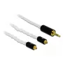 Audiokabel DeLOCK 85848 1,2 m 2,5 mm 2x MMCX wit