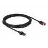 PoweredUSB-kabel DeLOCK 85952 24 V 2 x 4-pin mannelijk 3 m