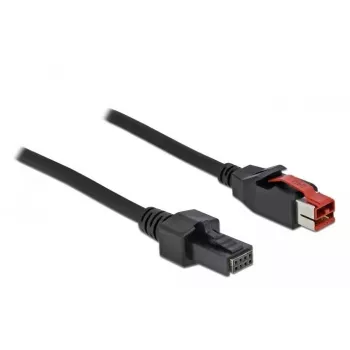 PoweredUSB-kabel DeLOCK 85952 24 V 2 x 4-pin mannelijk 3 m