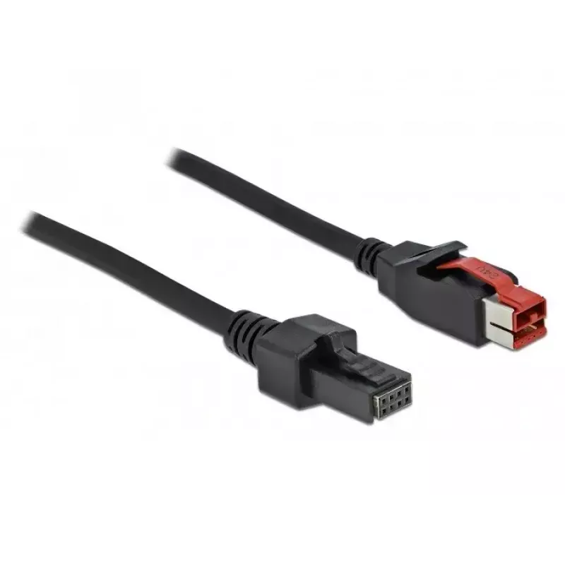 PoweredUSB-kabel DeLOCK 85954 24V naar 2x4-pin stekker 5m