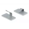 Kabelklem DeLOCK 60184 satijn roestvrijstaal 10 stuks