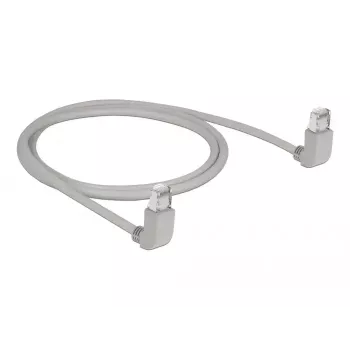 Netwerkkabel DeLOCK 83517 Cat6a S/FTP 1m grijs