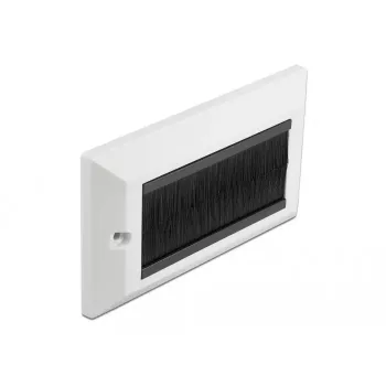 Wandplaat DeLOCK 66492 wit