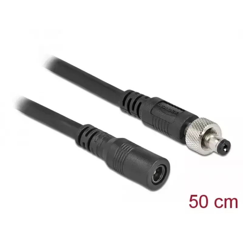 DC-verlengkabel 5,5 x 2,1 mm DeLOCK 86570