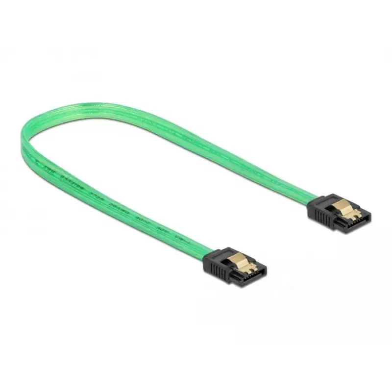 SATA-kabel DeLOCK 82069 0,5 m SATA 7-pin groen