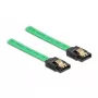 SATA-kabel DeLOCK 82069 0,5 m SATA 7-pin groen