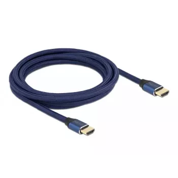 HDMI-kabel DeLOCK Ultra High Speed 48 Gbps 8K 60 Hz blauw 3 m