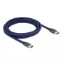 HDMI-kabel DeLOCK Ultra High Speed 48 Gbps 8K 60 Hz blauw 3 m