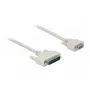 Seriële kabel DeLOCK 84544 1 m D-Sub 25-pin D-Sub 9-pin beige