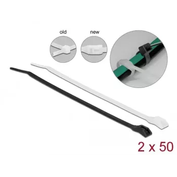 Kabelbinder DeLOCK 150x3,6 mm 100 stuks