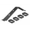 Kabelmanagementpaneel DeLOCK 19 inch 66667 zwart 1U met haken