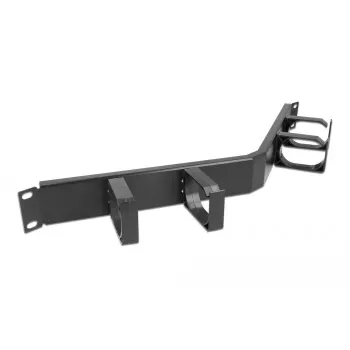 Kabelmanagementpaneel DeLOCK 19 inch 66667 zwart 1U met haken