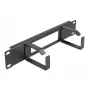 Kabelmanagementpaneel DeLOCK 10 inch 66654 zwart
