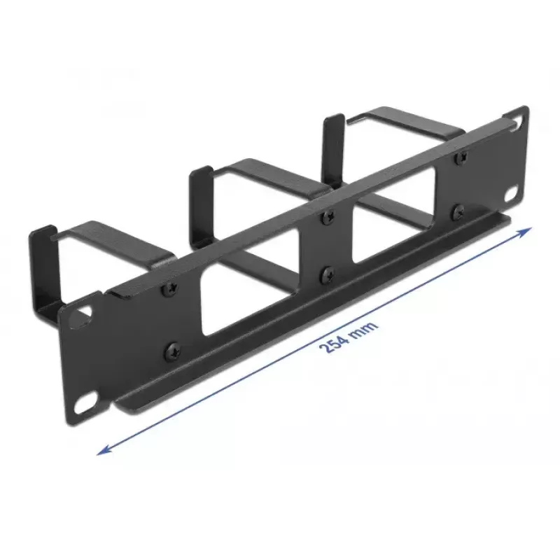 Kabelmanagementpaneel DeLOCK 10 inch 66656 zwart