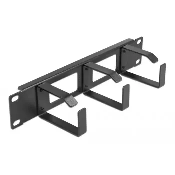 Kabelmanagementpaneel DeLOCK 10 inch 66656 zwart