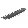Kabelmanagementpaneel DeLOCK 10 inch kabelsteunrail 1U zwart