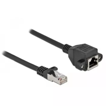 Netwerk-verlengkabel DeLOCK 87003 Cat.6A 3m zwart