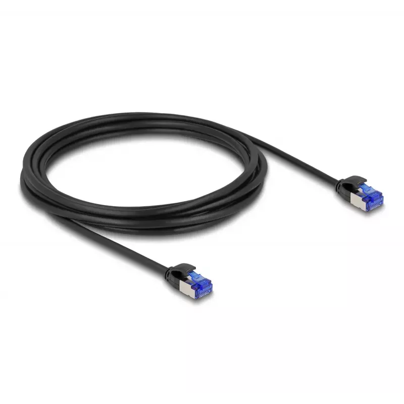 Netwerkkabel DeLOCK RJ45 Cat.6A 3m zwart