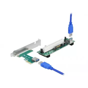 DeLOCK riser-kaart PCI Express x1 naar PCI 32-bit slot 60 cm kabel