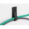 DeLOCK mini-klittenband kabelhouder 90 mm x 24 mm zelfklevend 10 stuks zwart