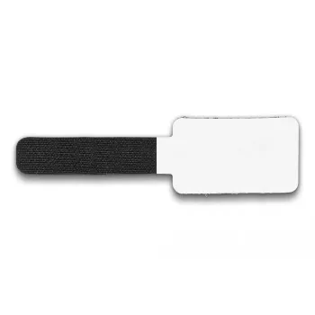 DeLOCK mini-klittenband kabelhouder 90 mm x 24 mm zelfklevend 10 stuks zwart