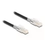 Netwerkkabel DELOCK 80256 Cat6a S/FTP (S-STP) RJ-45–RJ-45, 2 m, zwart