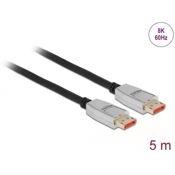 DisplayPort-kabel DeLOCK 87043 8K 60 Hz 5 m