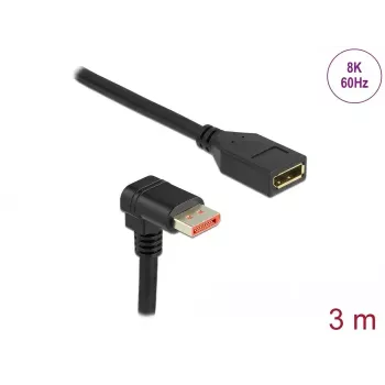 DisplayPort-verlengkabel DeLOCK 87093 3 m 8K 60 Hz