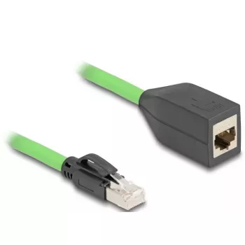 Netwerkkabel DeLOCK 80880 RJ-45 Cat6a 1 m groen