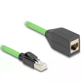 Netwerkkabel DeLOCK 80882 RJ-45 Cat6a 5 m groen