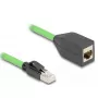 Netwerkkabel DeLOCK 80882 RJ-45 Cat6a 5 m groen