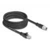 Netwerkkabel DeLOCK 80585 M12 naar RJ-45 Cat5e 5 m zwart