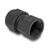 DeLOCK doorvoerkoppeling RJ45 IP67 waterdicht zwart