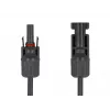 Kabel DeLOCK DL4 solarkabel 6 mm² stekker naar bus 3 m zwart