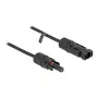Kabel DeLOCK DL4 solarkabel 4 mm² stekker naar bus 3 m zwart