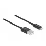 USB-datakabel en oplaadkabel DeLOCK 83002 1 m zwart