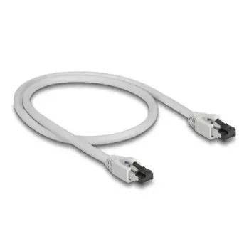 Netwerkkabel DeLOCK 80557 RJ-45 Cat8.1 0,5 m grijs