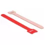 Klittenband-bevestigingselement DeLOCK 18689 rood 10 stk.