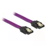 SATA-kabel DeLOCK 83692 1 m SATA 7-polig violet