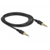 Audiokabel DeLOCK 85598 2 m 3,5 mm zwart