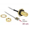 Coaxkabel DeLOCK 90292 0,3 m RP-SMA MHF I LK