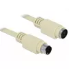PS/2-kabel DeLOCK 85805 1,8 m 6-polige Mini-DIN beige