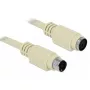 PS/2-kabel DeLOCK 85805 1,8 m 6-polige Mini-DIN beige