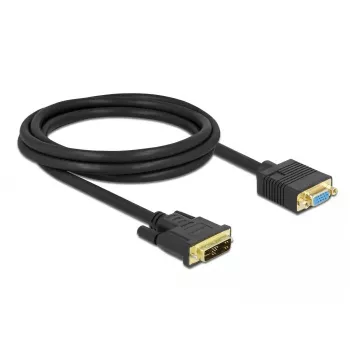 DVI-naar-VGA-kabel DeLOCK 86753 2 m